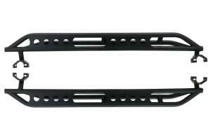 Running Boards Side Steps Nerf Bars suitable for Jeep Wrangler Rubicon JK (2007-2017) 4 Doors Iron