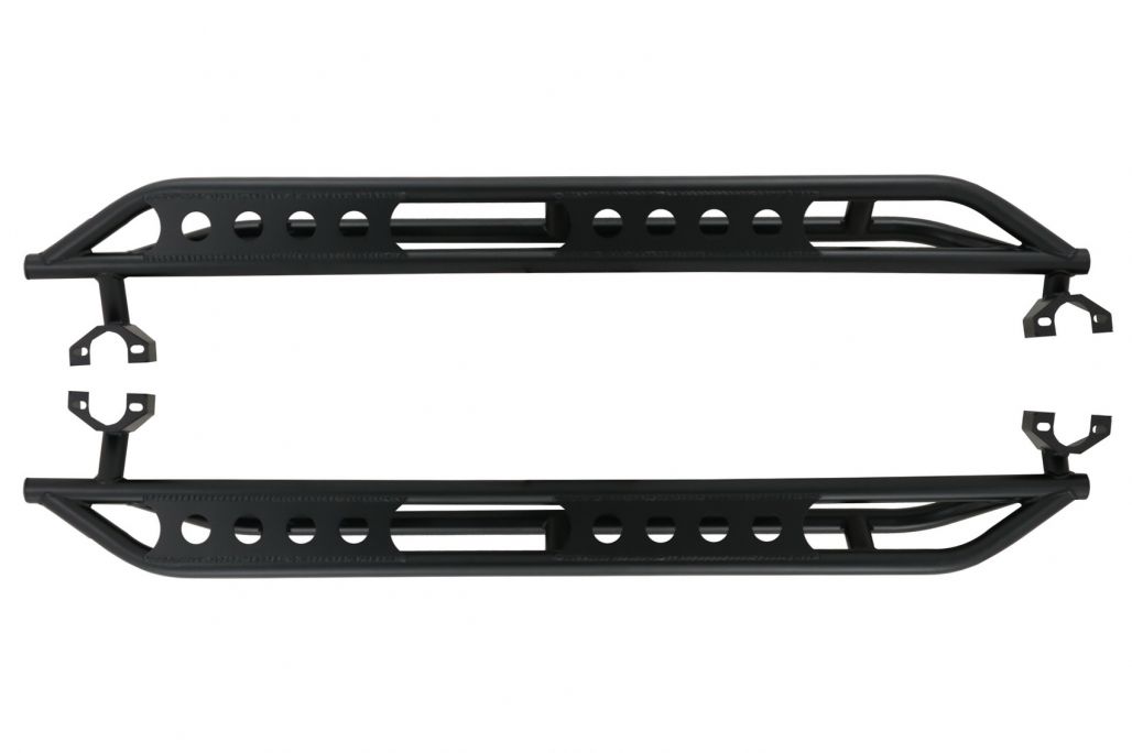 Running Boards Side Steps Nerf Bars suitable for Jeep Wrangler Rubicon JK (2007-2017) 4 Doors Iron