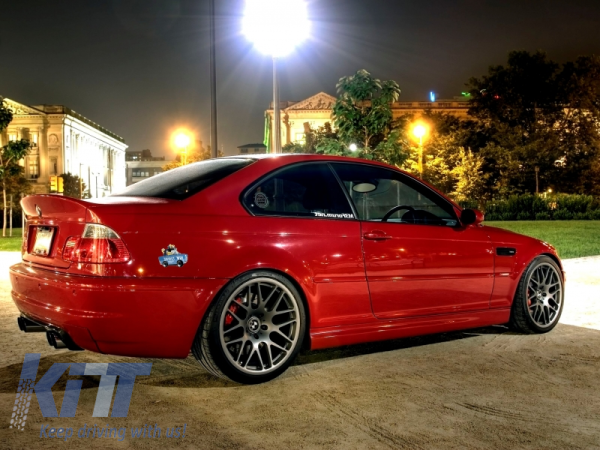 Side Skirts suitable for BMW 3 Series E46 (1998-2005) M3 M-Technik Design - Image 6