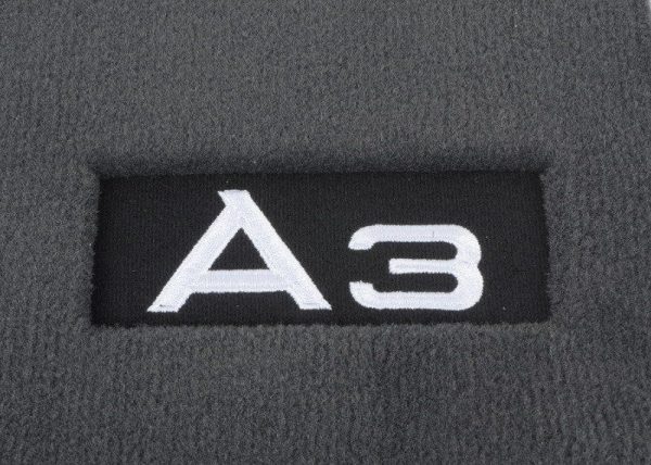 NEW GENUINE AUDI A3 2009-2013 FRONT & REAR PREMIUM BLACK TEXTILE FLOOR MATS LHD 8P1061270PMNO - Image 10
