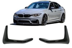 Front Bumper Spoiler Splitters Flaps suitable for BMW F80 M3 F82/F83 M4 (2014-2019) Piano Black
