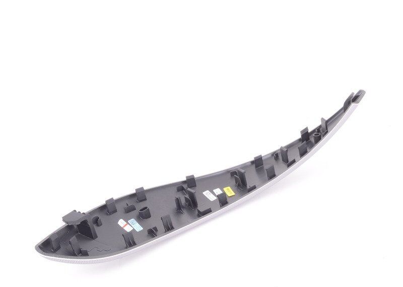 BMW NEW GENUINE F30 F31 F34 F36 FRONT LEFT DOOR TRIM PULL HANDLE TRIM ALUMINIUM 51418064249 - Image 4