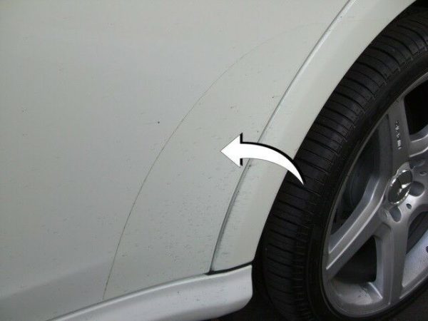 NEW GENUINE MERCEDES BENZ MB CLS CLASS W219 REAR DOOR PROTECTIVE FOIL LEFT N/S A2196980978 - Image 2