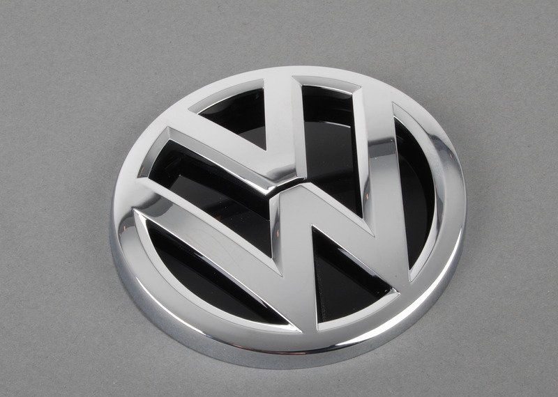 NEW GENUINE VW GOLF MK7 13-17 REAR TRUNK BADGE EMBLEM CHROME 5G0853617A