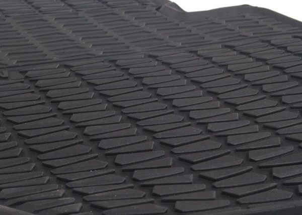 BMW NEW GENUINE X1 SERIES E84 ALL WEATHER RUBBER FLOOR MATS FRONT PAIR 51472336798 - Image 2