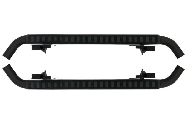 Runing Boards Side Steps Suitable for Land Rover Defender 110 (1990-2016) Black Edition - Image 2