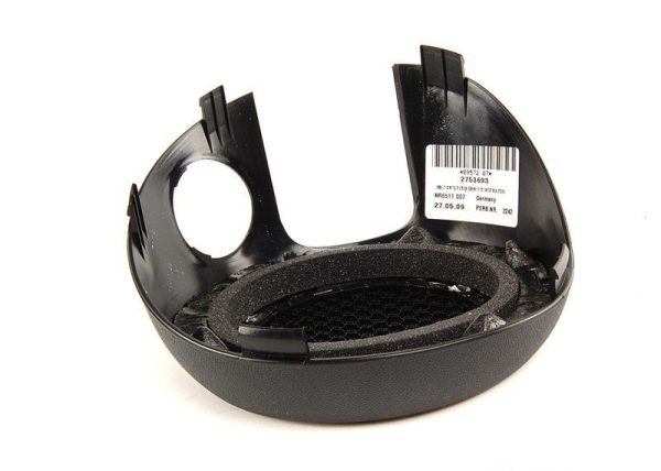 NEW GENUINE MINI R57 R55 R56 R58 RB9 UPPER SPEAKER GRILLE COVER WITH CHROME LEFT 51412753693 - Image 4