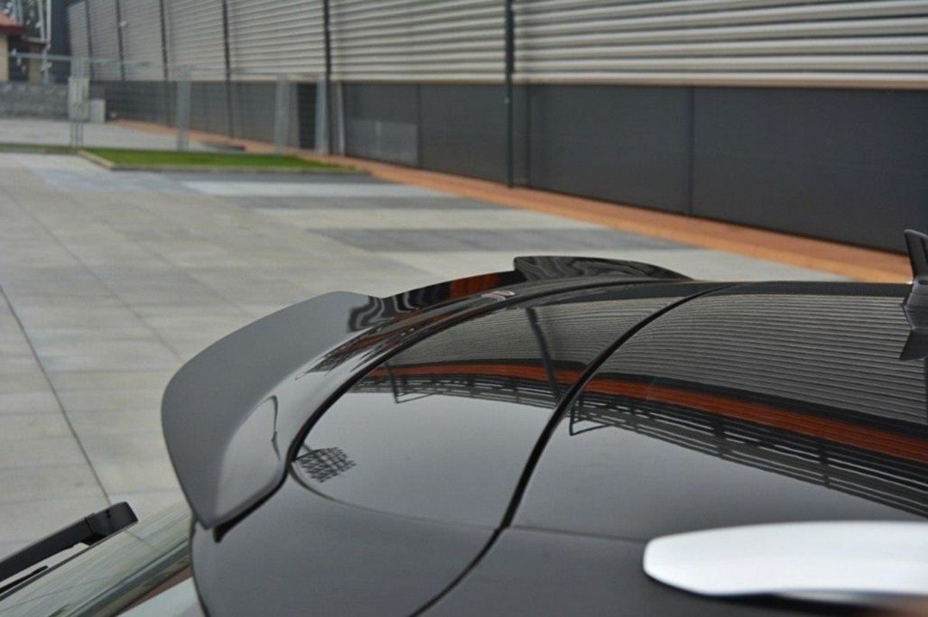 Add-on Roof Spoiler suitable for Audi A6 C7 4G Avant (2011-2015) Piano Black - Image 9