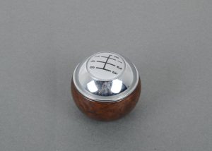 NEW GENUINE MINI R50 ONE R52 S R53 S MANUAL 6 GEAR WOOD CROME SHIFT KNOB 25117542273