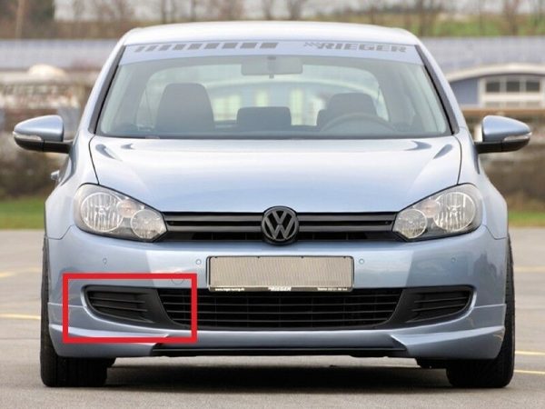 NEW GENUINE VW GOLF MK6 09-13 FRONT BUMPER O/S RIGHT AIR VENT GRILL 5K0853666A9B9 - Image 2