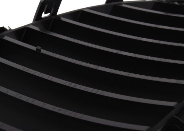 NEW GENUINE BMW M PERFORMANCE 5 SERIES E60 E61 BLACK KIDNEY FRONT GRILLE LEFT 51712155447 - Image 5