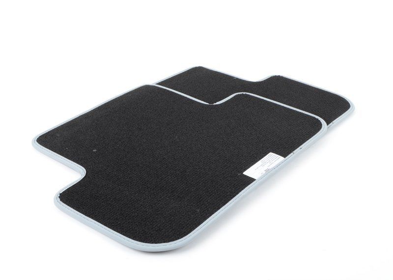 NEW GENUINE AUDI A4 A5 09-16 REAR PREMIUM BLACK TEXTILE FLOOR MATS 8K0061276MNO - Image 3