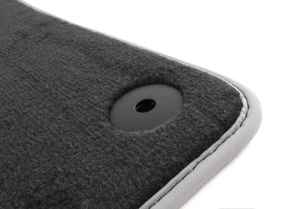 NEW GENUINE AUDI A6 09-11 FRONT PREMIUM BLACK TEXTILE FLOOR MATS LHD 4F1061275PMNO - Image 4