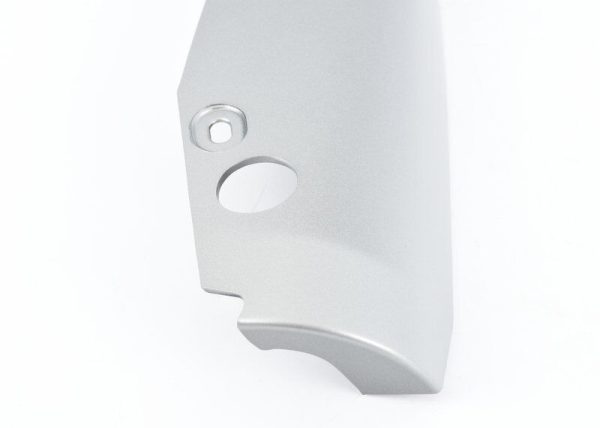 NEW GENUINE PORSCHE 987 CAYMAN S FRONT LOWER TITANIUM METALLIC SPOILER LIP LEFT 987505527019B1 - Image 4