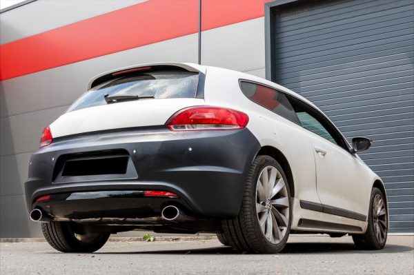 Exhaust System Double Outlet Single Exhaust Pipes suitable for VW Scirocco (2008-up) R Design - Image 14