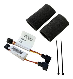 Genuine Blackline Audi Q7 4M Retrofit wiring harness set for taillights with dynamic turn signal