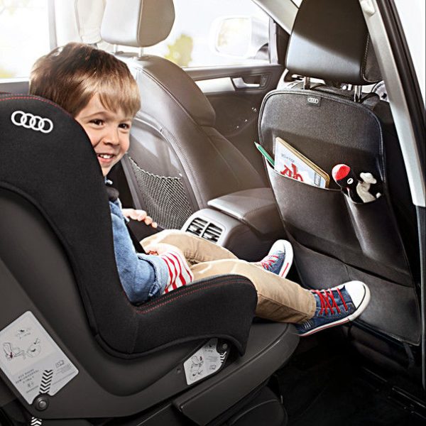 Genuine Audi Seat Backrest Rear Protector with Storage Compartments/ Cargo Organizer - Image 2