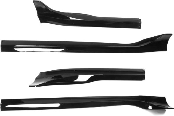 Performance Side skirts diffusers extensions for Tesla Model 3 2017-2021 Black Gloss - Image 5