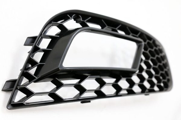 Fog Lamp Covers suitable for Audi A4 B8 Facelift (2012-2015) RS4 Design Black - Image 5