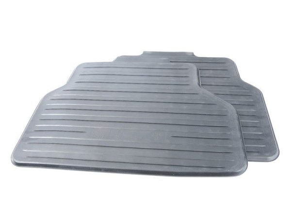 NEW GENUINE BMW 5 SERIES E60 E61 REAR ALL WEATHER RUBBER FLOOR MATS 51472409274