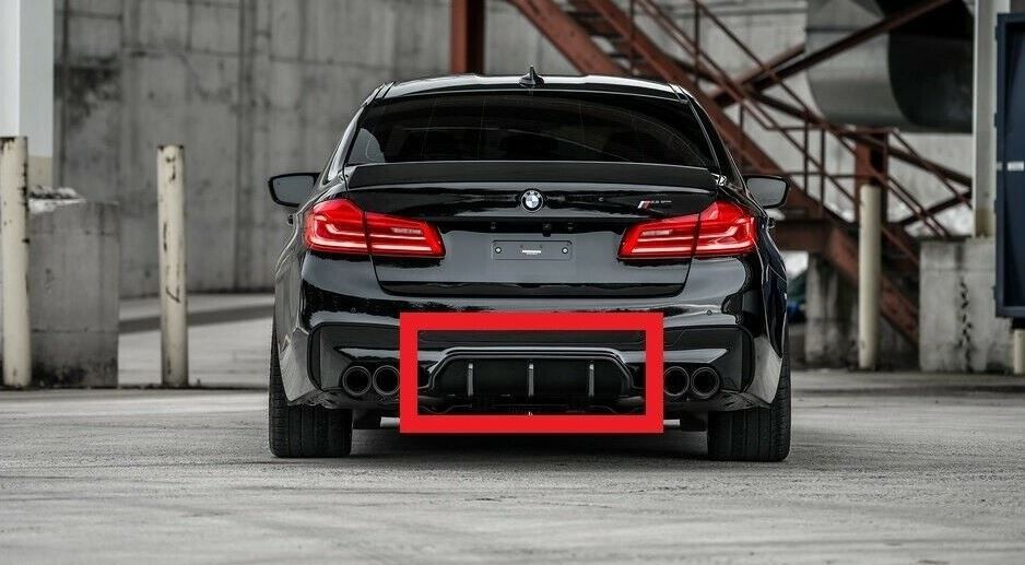 NEW GENUINE BMW 5 SERIES M5 F90 REAR BUMPER LOWER TRIM DIFFUSER 51128069482 - Image 4