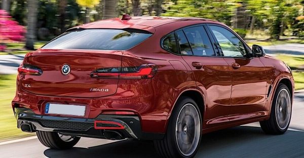 NEW GENUINE BMW X4 SERIES G02 REAR BUMPER M PERFORMANCE GRILLE RIGHT 51128089503 - Image 4
