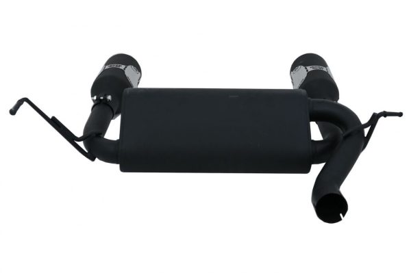 Complete Exhaust System Axle-Back suitable for JEEP Wrangler / Rubicon JK (2007-2017) Double Exhaust Metal Mulisha Design - Image 4