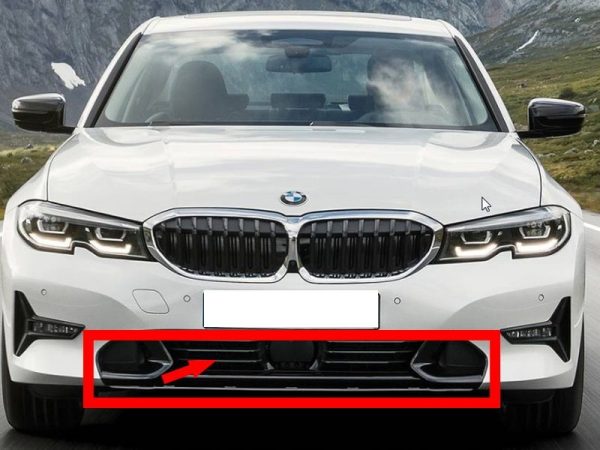 NEW GENUINE BMW 3 SERIES G20 G21 LUXURY SPORT LINE FRONT BUMPER INLET GRILL 51117464198