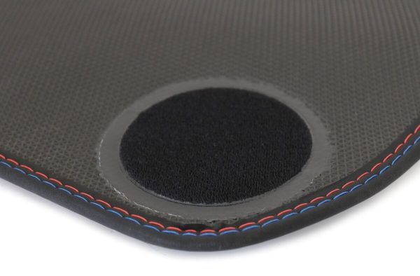 Performance Black Velour floor mats rugs set 4x Carpets For BMW G20 G21 LHD - Image 3