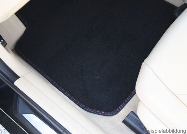Performance Black Velour floor mats rugs set 4x Carpets For BMW G20 G21 LHD - Image 6