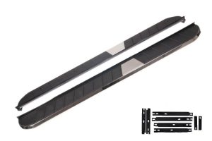 Running Boards Side Steps suitable for HYUNDAI Tucson III TL (2015-up) KITT Design