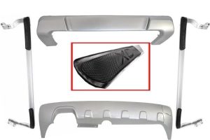 Skid Plates Off Road and Running Boards suitable for VOLVO XC90 (2007-2013) R-Design