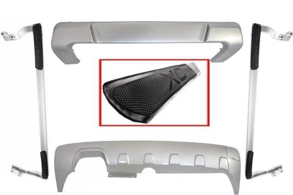 Skid Plates Off Road and Running Boards suitable for VOLVO XC90 (2007-2013) R-Design