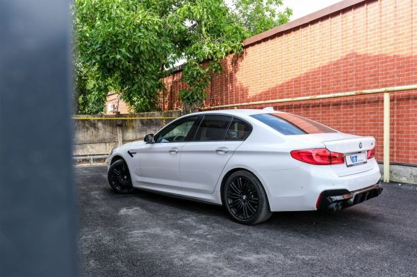 Side Skirts Extension suitable for BMW 5 Series G30 Limousine G31 Touring (2017-up) M Design Piano Black - Image 13