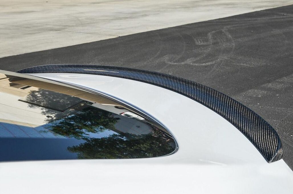Trunk Spoiler suitable for Tesla Model S (2012-up) Real Carbon - Image 12
