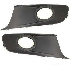 NEW GENUINE VW TOURAN 11-16 FRONT BUMPER LEFT RIGHT LOWER FOG LIGHT GRILL SET