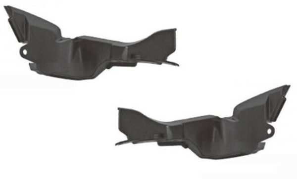 NEW GENUINE MERCEDES MB C W205 AMG FRONT BUMPER BOTTOM MOUNTING BRACKET PAIR
