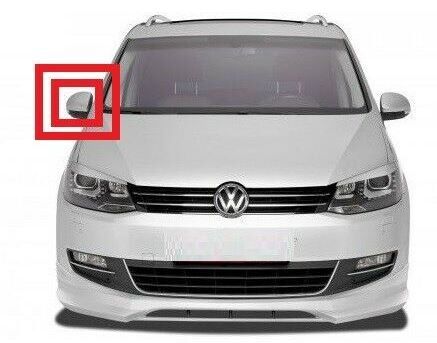 NEW GENUINE VOLKSWAGEN SHARAN 2011-2016 O/S RIGHT DOOR MIRROR CAP TRIM PRIMED 5N0857538GRU - Image 2