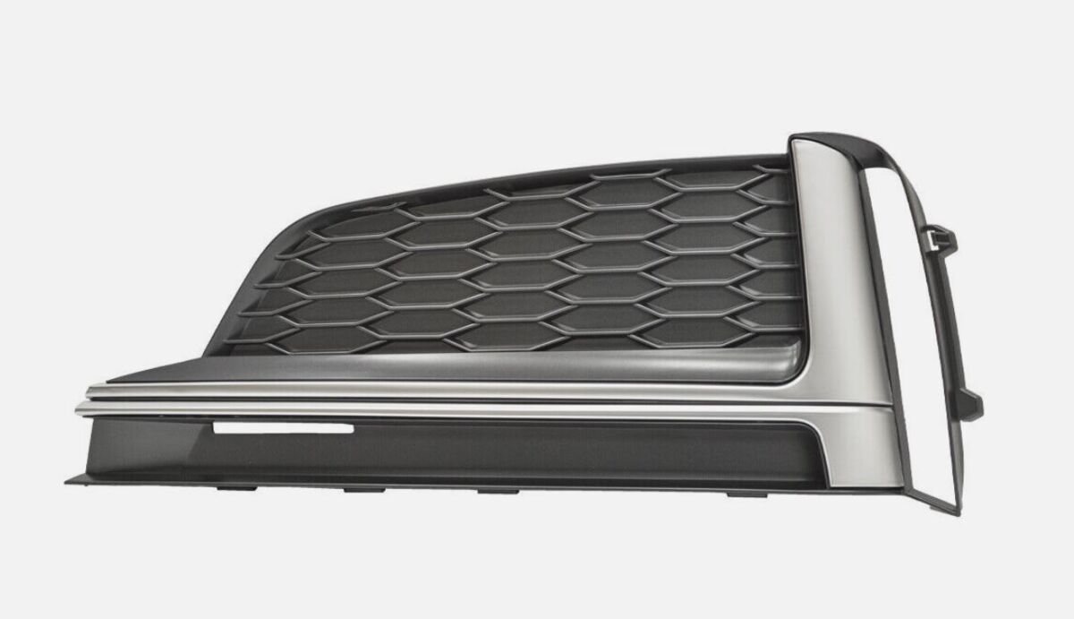 NEW GENUINE AUDI S5 2017-2018 FRONT BUMPER N/S LEFT AIR VENT GRILL 8W6807681KRU6