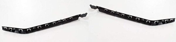 NEW GENUINE MERCEDES BENZ MB C W204 COUPE REAR BUMPER MOUNTING RAIL PAIR L+R