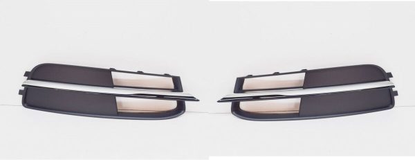 NEW GENUINE AUDI A6 ALLROAD 13-16 FRONT BUMPER LEFT RIGHT AIR GUIDE GRILL SET