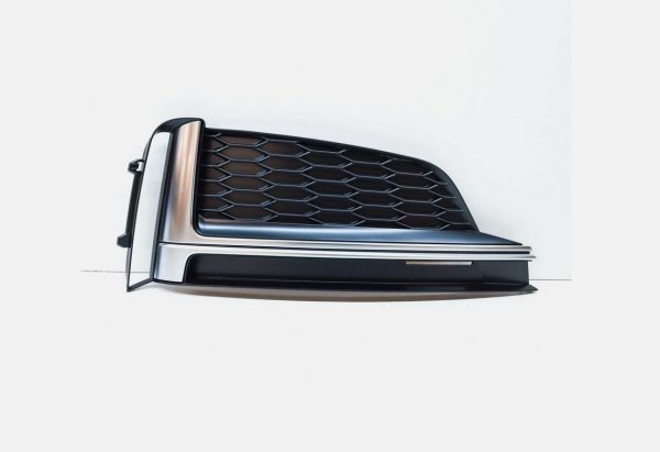NEW GENUINE AUDI S5 2017-2018 FRONT BUMPER O/S RIGHT AIR VENT GRILL 8W6807682KRU6