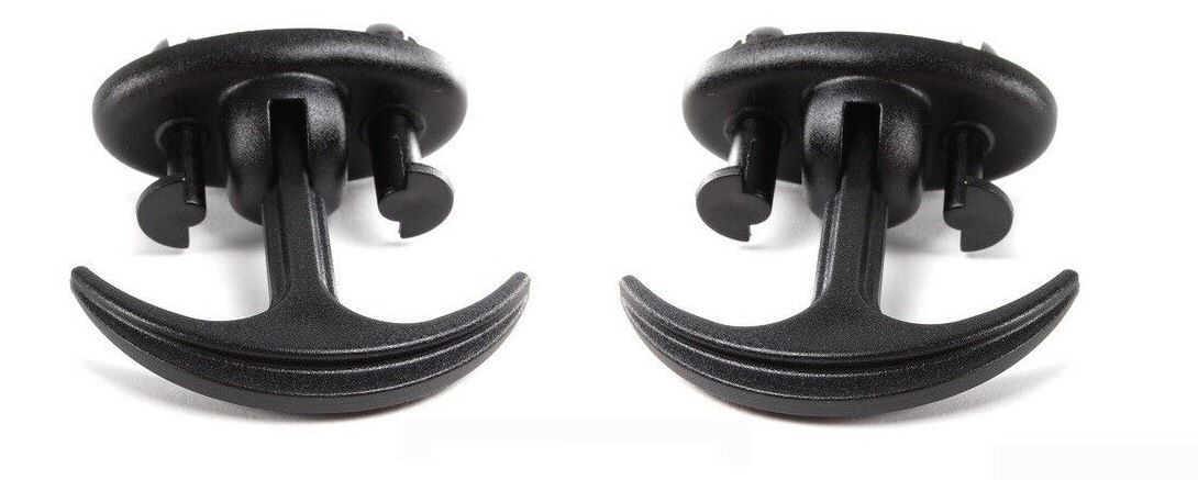 BMW NEW GENUINE 3 SERIES E90 E91 E92 E93 REAR TRUNK BOOT BAG HOOK HOLDER PAIR 51477140606 - Image 5
