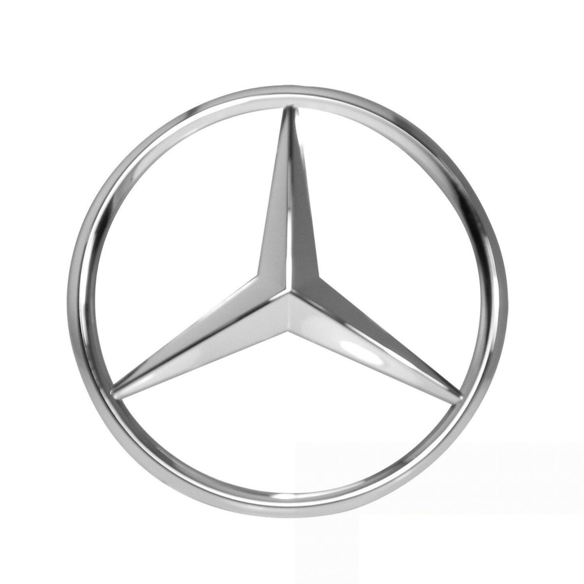 NEW GENUINE MERCEDES MB CLS W218 ESTATE REAR TRUNK BOOT LID STAR BADGE EMBLEM