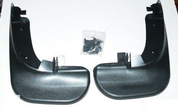 NEW GENUINE VW TOURAN 03-10 FRONT MUD FLAPS SPLASH GUARD PAIR 1T0075111 - Image 2