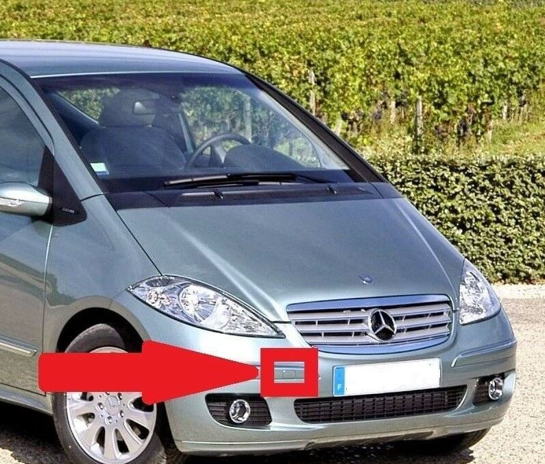 NEW GENUINE MERCEDES BENZ MB A CLASS W169 FRONT TOWING EYE COVER PRIMED A16988505819999 - Image 3