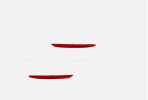 NEW GENUINE MERCEDES BENZ MB GLC CLASS X253 REAR BUMPER REFLECTOR LENS SET L+R