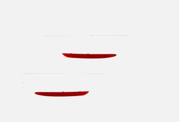 NEW GENUINE MERCEDES BENZ MB GLC CLASS X253 REAR BUMPER REFLECTOR LENS SET L+R