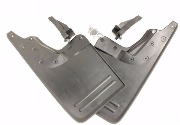 NEW GENUINE VW AMAROK 10-16 REAR WIDE ARCH MUD FLAPS SPLASH GUARD PAIR 2H0075101C - Image 2
