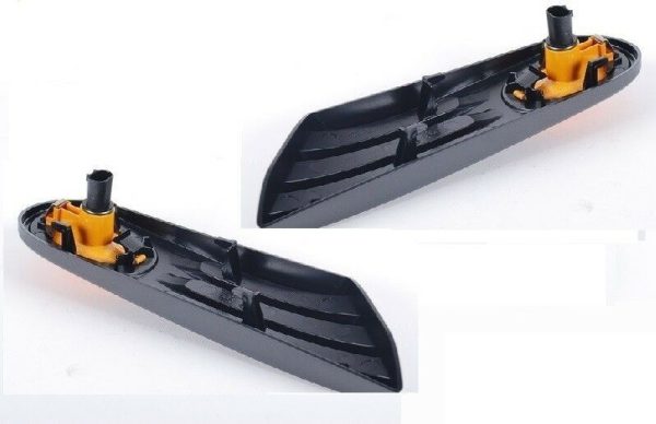 MINI NEW GENUINE R55 R56 R57 SIDE TURN SIGNAL WITH GRILLE YELLOW AMBER SET - Image 3